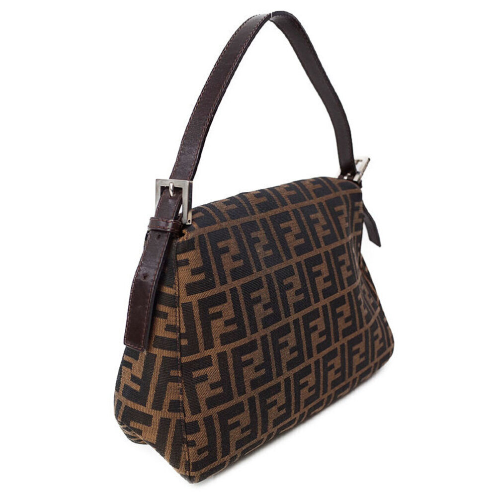 Fendi Shoulder Semi Bucket Zucca Bag Mamma